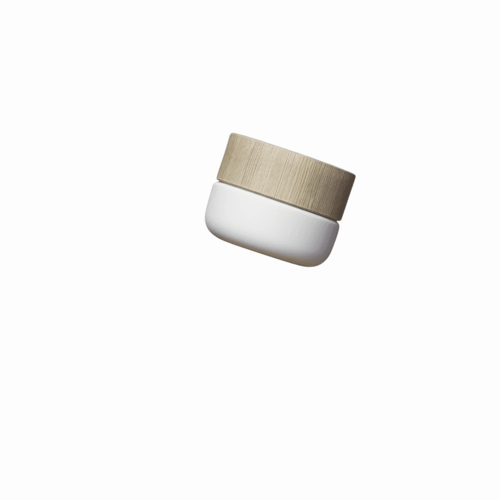 15g Glossy Glass Cream Jar | Cosmetic Packaging Wholesale South Africa